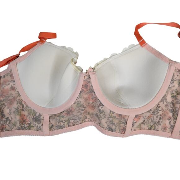 By Eloise Floral Underwire Bra from Anthropologie Womens 34B - Picture 8 of 11